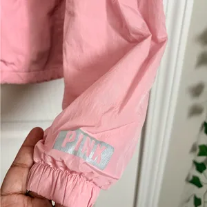 Victoria's Secret PINK Anorak full-zip windbreaker jacket sz medium thumbnail 2