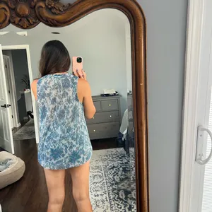 Anthropologie Shimmering Floral Blouse thumbnail 11
