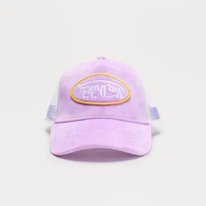 AUTHENTIC Von Dutch Purple/Lavender Velvet Trucker Hat ~ NEW with Hologram thumbnail 9