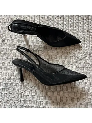 Tony Bianco Breeze Heel in Black Nylon thumbnail 3
