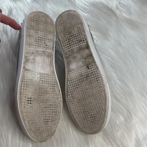 Steve Madden Gray Grit Pearl and Rhinestone Embellished Platform Sneakers thumbnail 7