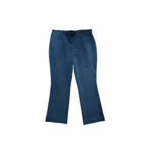 Talbots Montauk Pants Size 6 Blue Pull On Ankle Stretch Career Work thumbnail 3