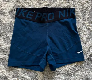 Blue Nike Pro Shorts☁️ thumbnail 1