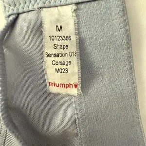 Triumph Sports Bra Shape Sensation 018 Corsage‎ M023 Size Medium Light Blue Lace thumbnail 5