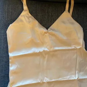 Cream satin slip lingerie dance costume dress thumbnail 3