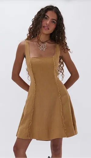 Ghanda Ollie Mini Dress Spice Small NWT thumbnail 1
