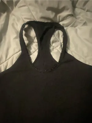 Women’s Black Racerback Tank Top - Classic Essentials Lululemon thumbnail 5