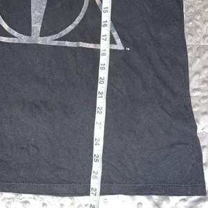 Harry Potter XL t shirt deathly hallows short sleeve black silver thumbnail 7