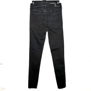 American Eagle Outfitters Womens Jeans Size 6 Long‎ Black High Rise Jeggings thumbnail 2