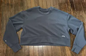 AYBL cropped crewneck thumbnail 1