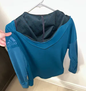 Adidas hoodie athletic jacket thumbnail 3