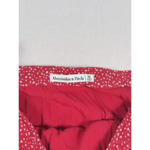 Abercrombie & Fitch Polka Dot Faux Wrap Mini Skirt Size XS Red Dainty Whimsical thumbnail 5