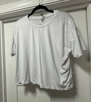 90 Degrees by Reflex Classic White Boxy Tee - Crew Neck thumbnail 1