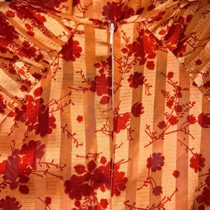 ASOS Orange floral maxi dress. thumbnail 7