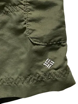 Columbia Y2K Womens Outdoor Shorts Olive Green Size S Summer Hiking Gorpcore thumbnail 7