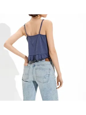 AE Cropped Relaxed Cami Women's Size Small thumbnail 4