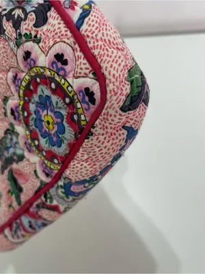 Vera Bradley Lil Hipster Shoulder Bag Floral Print Heart Lined Built in Wallet thumbnail 6