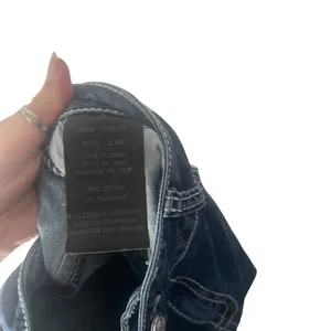 Ceder Rose‎ Women Size 33 X 34 Wing Hustler Y2k Straight Leg Mid Rise Jeans thumbnail 6