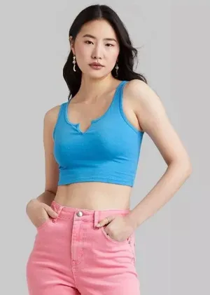 Wild Fable blue  tank top thumbnail 1