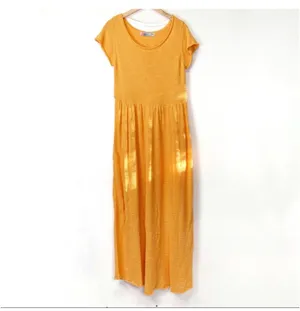 Free People Beach | Myla Babydoll Knit Orange Dress thumbnail 3