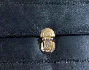 Calfskin leather wallet. Nice condition. Plenty of room for all your needs. thumbnail 2