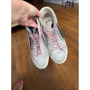 Golden Goose Slide high-top sneakers multicolored sequin details 40 thumbnail 4