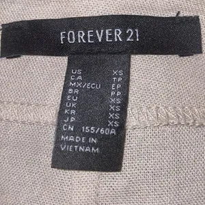 ✨Forever 21 Linen Blend Mini Skort✨ thumbnail 4