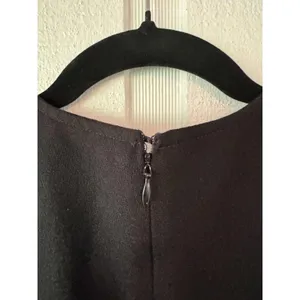 The Limited Vintage Black Wool Dress Sheath Career Office Size 12 Made in‎ USA thumbnail 5