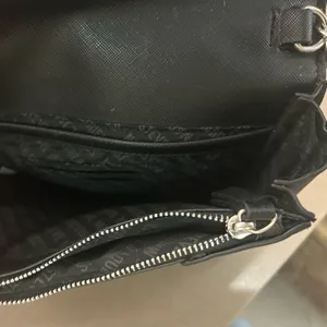 Bag Steve Madden Black Crossbody Bag with Silver Chain Strap thumbnail 5