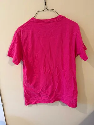 Magellan Outdoors Hot Pink Short Sleeve Tee with Houndstooth Marlin Graphic thumbnail 3