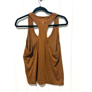 Lululemon Swiftly Tech Racerback Tank Top 2.0 Copper Brown Zebra Size 12 thumbnail 4