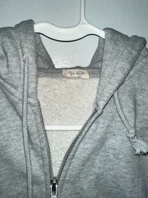 John Halt Zip-Up Brandy Melville Grey thumbnail 3