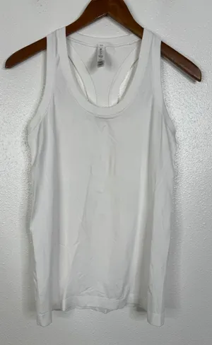 Athleta‎ Momentum Tank White Seamless Racerback Running Top Womens Small thumbnail 1