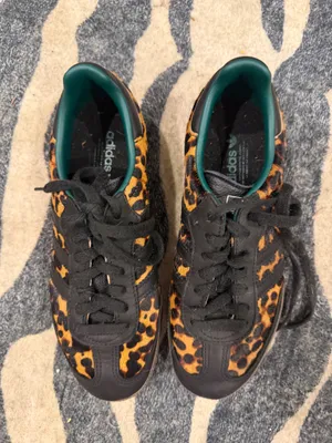 Leopard Adidas Samba Print Shoes thumbnail 1