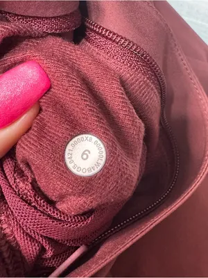 Lululemon Rain Rebel Jacket Waterproof Utility Jacket Red Merlot Size 6 Small thumbnail 16