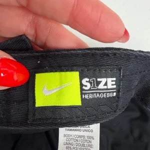 Nike One Size Hat Heritage86 Black Adjustable Futura Logo Dad Cap Strapback thumbnail 10