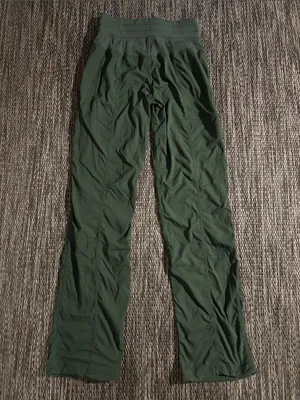 Lululemon Dance Studio Mid Rise Pant *Regular *Unlined Rainforest Green Size 2 thumbnail 2