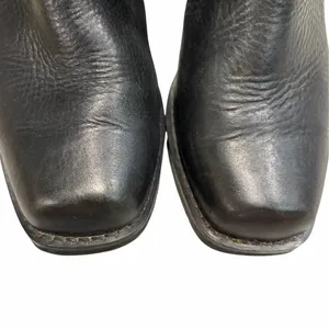 Pintainho Black Leather Moto Harness Boots Shoes 36 thumbnail 4