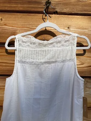 Sorella Size S Lyla White Cotton Lace Trim Mini Dress Few Moda thumbnail 7