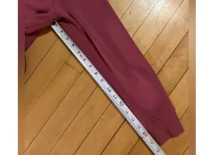 Athleta Cozy Karma Funnel Neck Sweatshirt in Victorian Berry Pink Mauve Size XS thumbnail 10