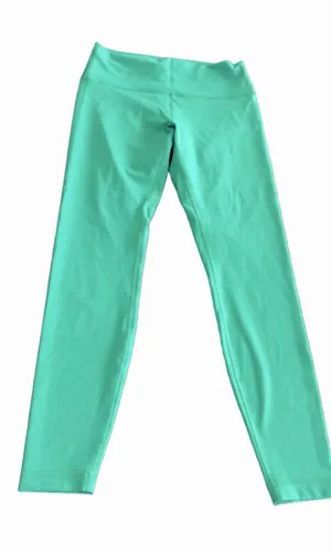 Lululemon Align High-Rise vibrant green leggings size 12 thumbnail 1
