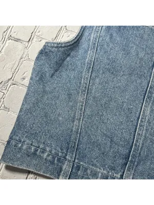 GAP Factory Store Denim Vest Womens Size Small 90s Y2K Jean Sleeveless Vintage thumbnail 13