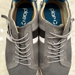 PLAE Mulberry Limestone Stay Laced Suede Sneakers Women Sz 8 Outdoor Tennis READ thumbnail 10