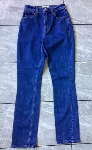 Abercrombie & Fitch Slim Straight Ultra High Rise Blue Jeans 26/2 Medium Wash thumbnail 1