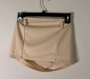 Women’s Cream Tube Top W/Out Belt thumbnail 1