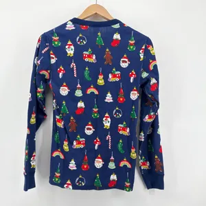 Hanna Andersson Heirloom‎ Ornaments Organic Cotton Long John Pajama Top Small thumbnail 5