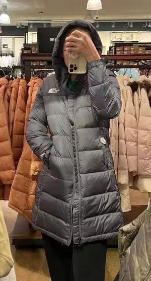 The North Face women's metro parka III vanadis gray Jacket size M thumbnail 8