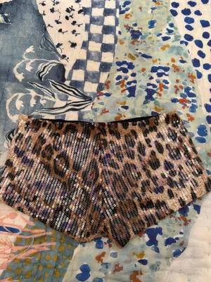 Edikted Mini Shorts Cheetah thumbnail 2