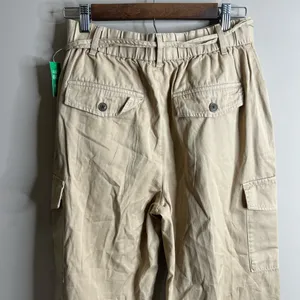 Nwt gap khaki cargo pants size 4 thumbnail 13