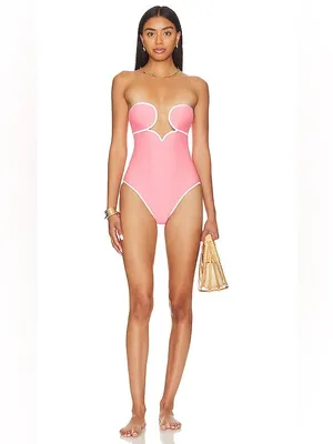 Shani Shemer Sandra One Piece in Soft Pink thumbnail 2